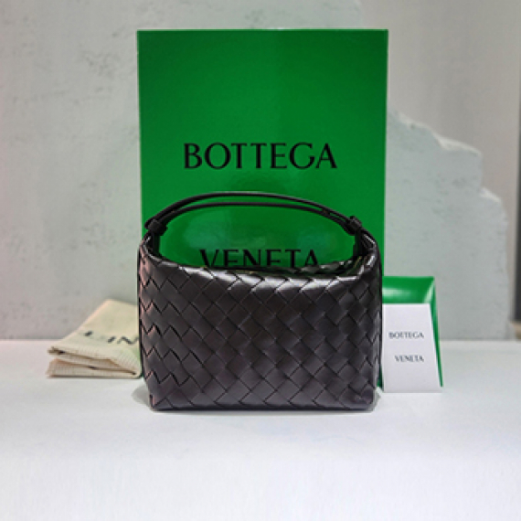 보테가베네타 윌리스 미니 토트백 25년 전시상품급 다크브라운 754443