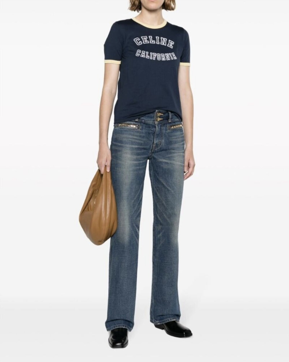 [럭스유] 26 / 셀린느 제인 워시 플레어 데님 팬츠 2N991365M07DU