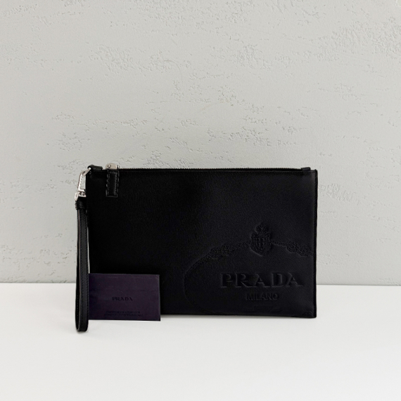 프라다 사피아노 로고 클러치 2NH005