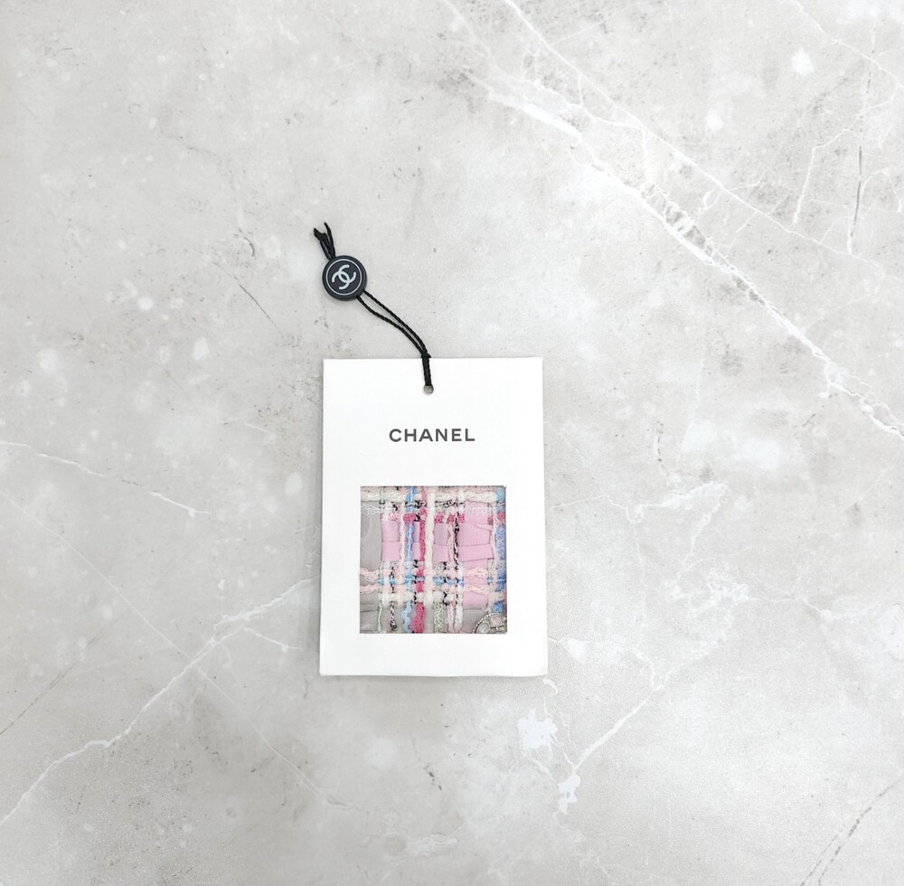 [럭스유] (새상품) 34 / 샤넬 25SS 트위드 뷔스티에 베스트 코튼 실크 P79636