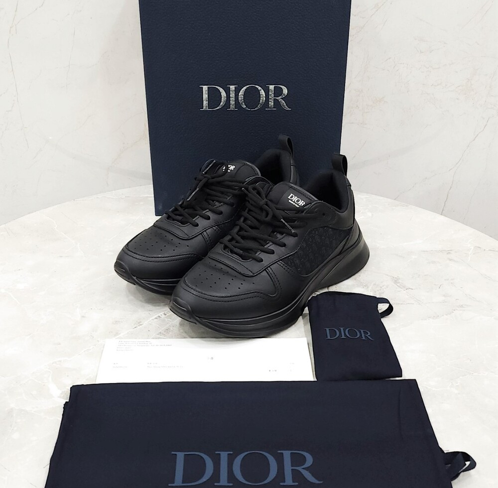 [럭스유] 43 / 디올 오블리크 자카드 B25 러너 스니커즈 3SN299ZIR_H900