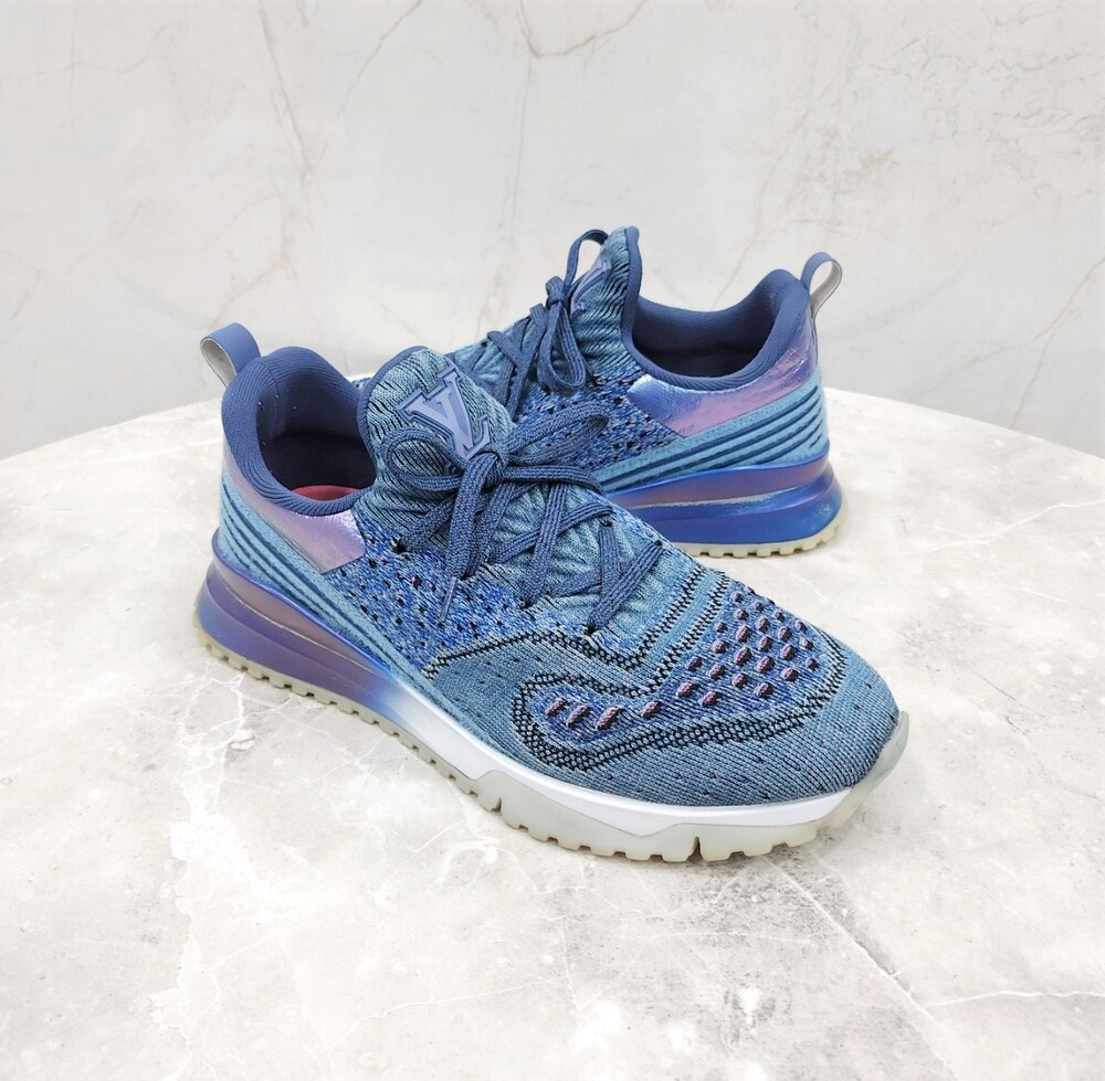 [럭스유] 7 / 루이비통 블루 VNR 런어웨이 니트 운동화