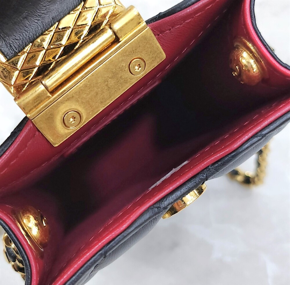 [럭스유] (새상품) 샤넬 CC로고 폰홀더 체인 미니 숄더백 AP2981