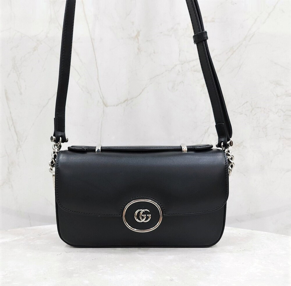 [럭스유] 구찌 쁘띠 GG 미니 탑핸들 숄더백 739722