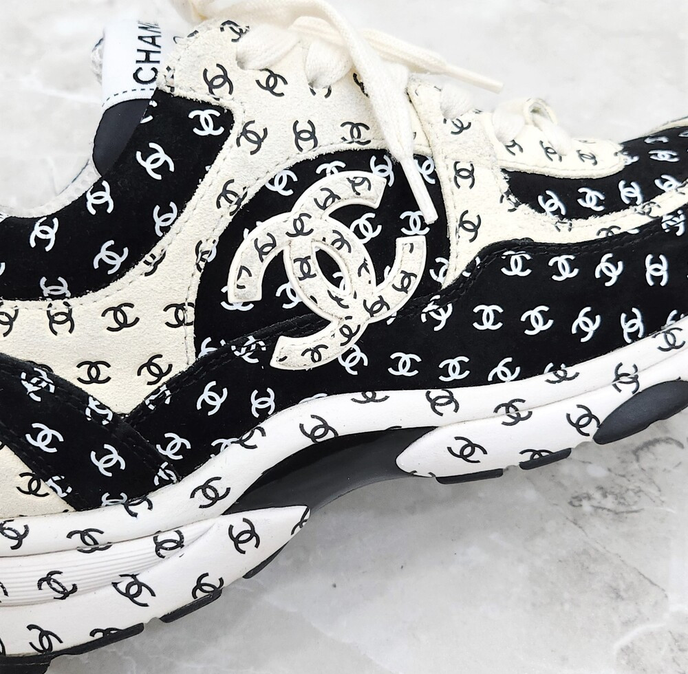 [럭스유] 37 / 샤넬 CC 멀티로고 크루즈 스니커즈 G39230