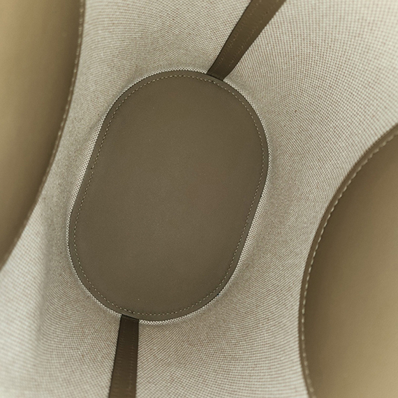 에르메스 인더루프 18 캔버스 스위프트 은장 토트백 25년 미사용제품 