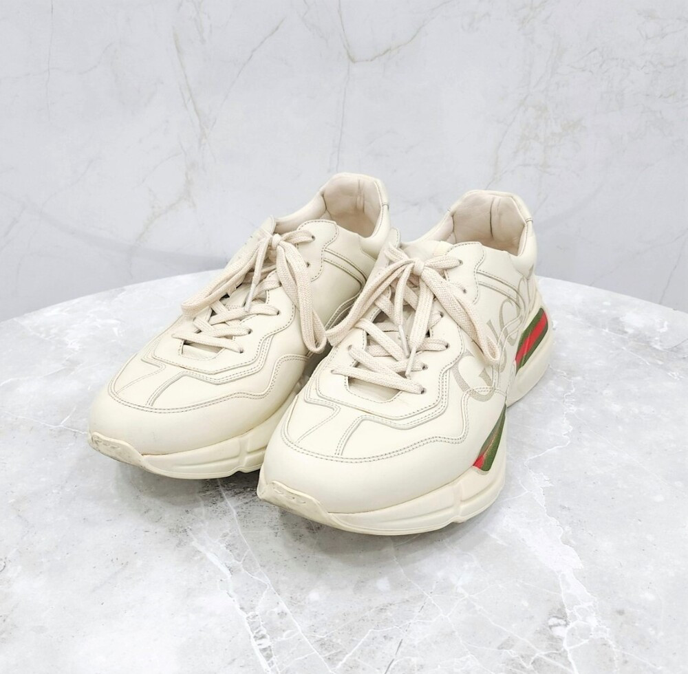 [럭스유] 10 / 구찌 띠로고 라이톤 스니커즈 500877