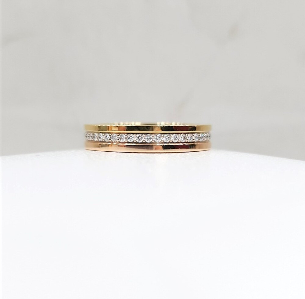 [럭스유] 까르띠에 다이아 방돔 루이 웨딩밴드 링 47호