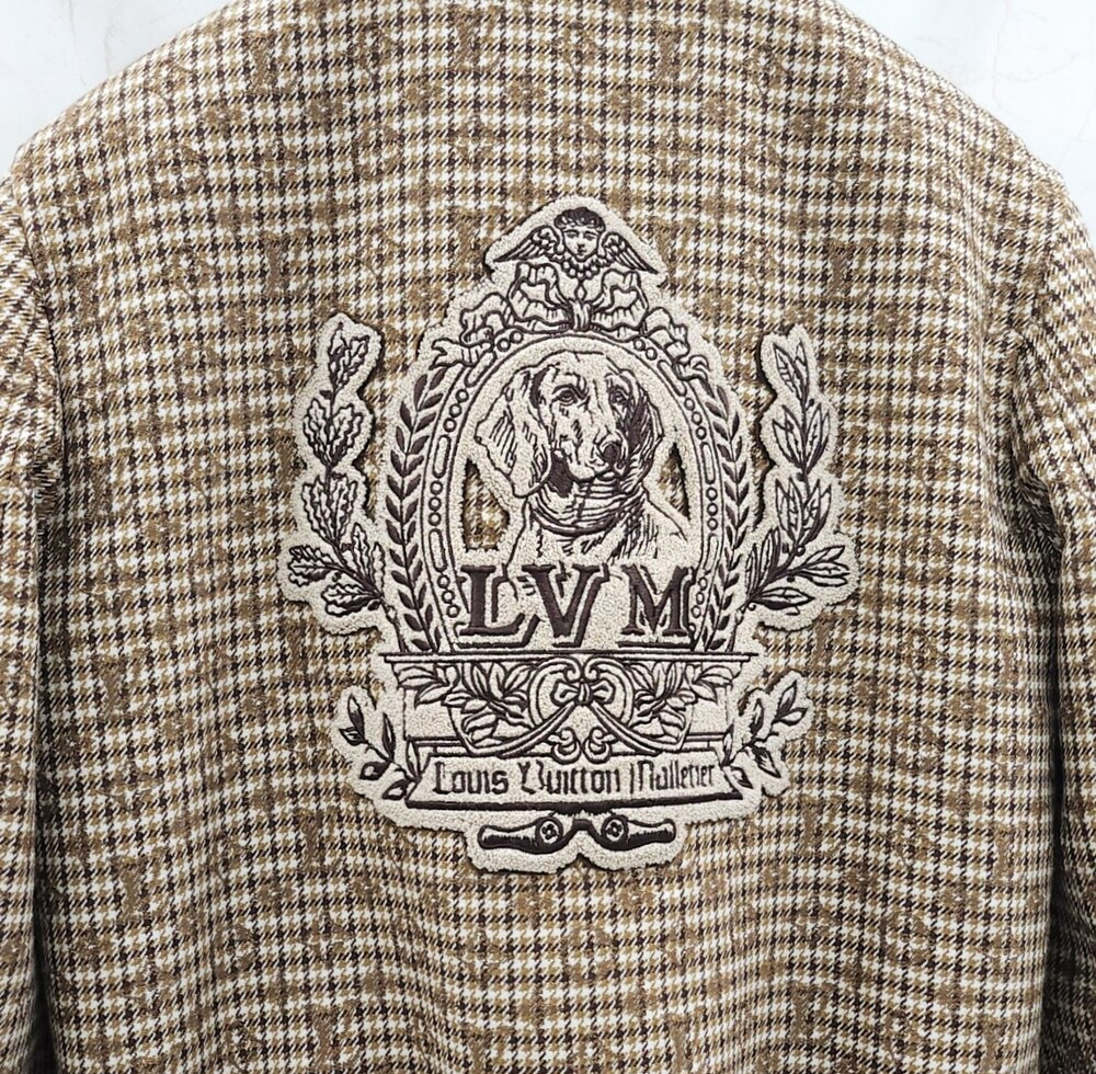 [럭스유] (새상품) 46 / 루이비통 모노그램 울 해링턴 블루종 자켓 1AGIOW