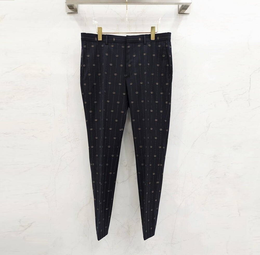 [럭스유] (새상품) 50 / 구찌 GG 스트라이프 로고 수트 셋업