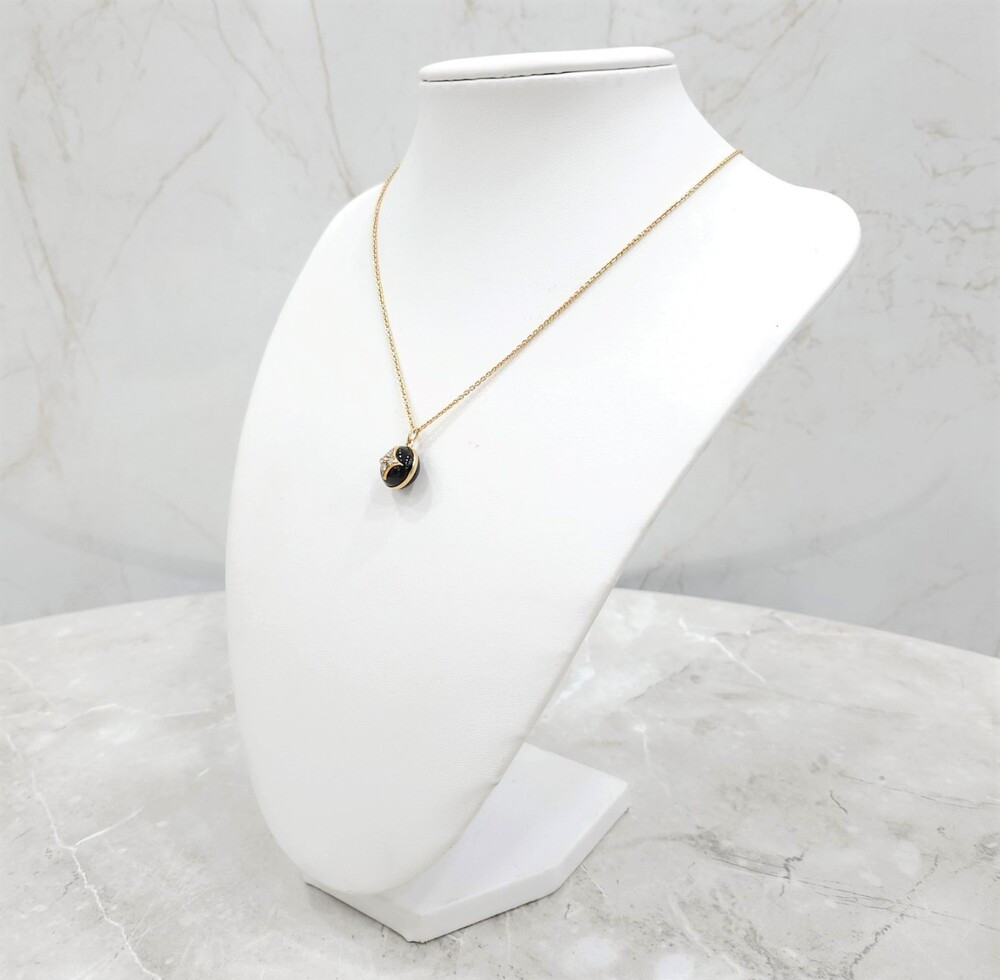 [럭스유] 루이비통 B 블라썸 펜던트 다이아 목걸이 Q93758