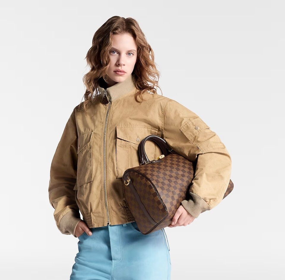 [럭스유] (새상품) 루이비통 다미에 에벤 스피디 35 토트백