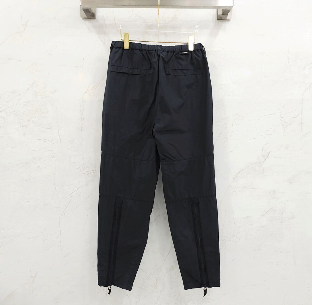 [럭스유] M / 네멘 네이비 로고 스트랩 나일론 지퍼 카고 팬츠