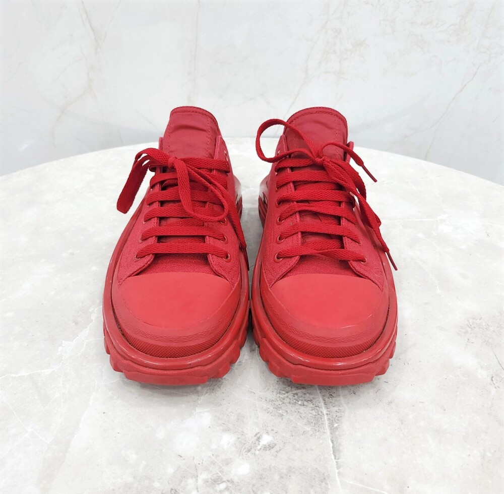 [럭스유] 250 / 아디다스 X 라프시몬스 레드 디트로이트 스니커즈