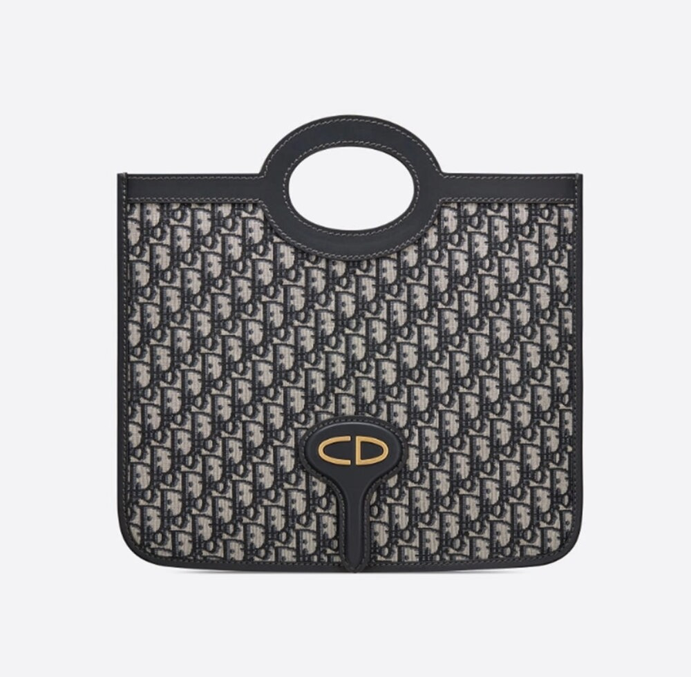 [럭스유] 디올 오블리크 자카드 폴딩 클러치 겸 토트백 M8604CTZQ