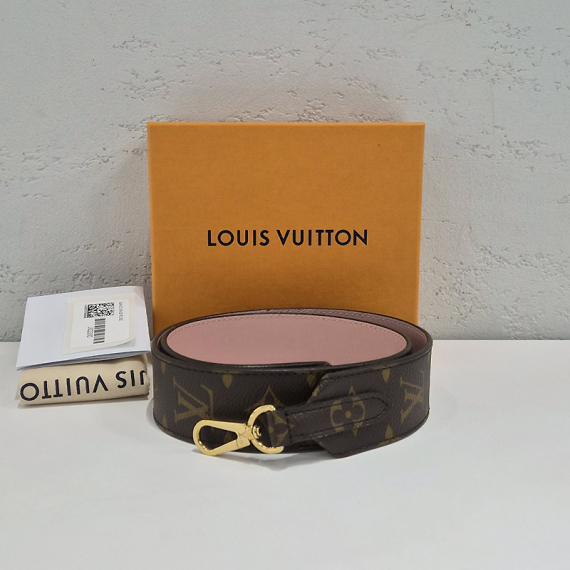 루이비통 반둘리에 모노그램 핑크 스트랩 J02330