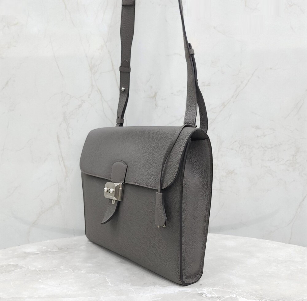 [럭스유] 에르메스 삭아데페슈 29 메신저백 그리스 에땅 은장 U각인