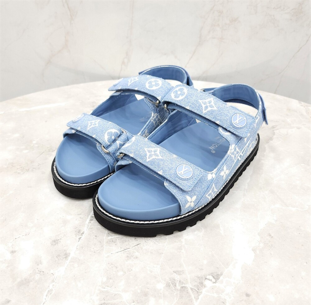 [럭스유] 40 / 루이비통 파세오 플랫 컴포트 샌들