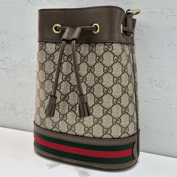 구찌 오피디아 GG 스몰 버킷 토트 숄더백 550621