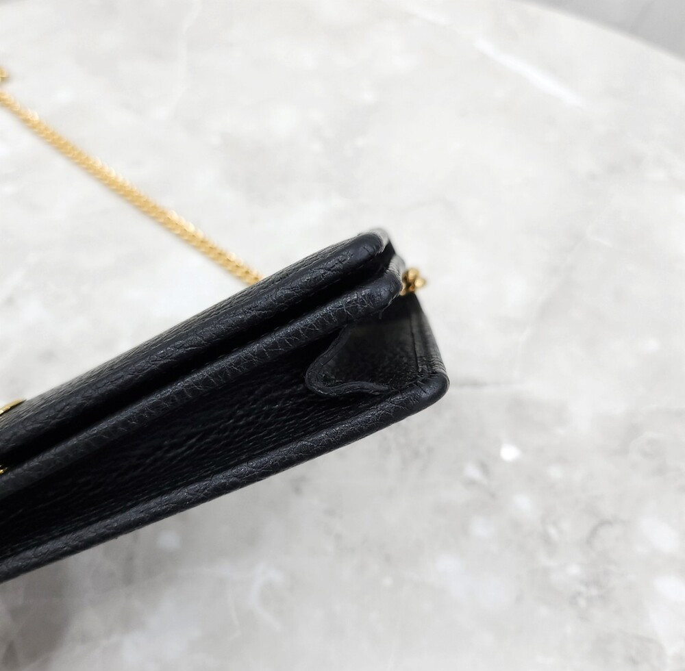 [럭스유] 구찌 GG 마몽 미니 레더 체인백