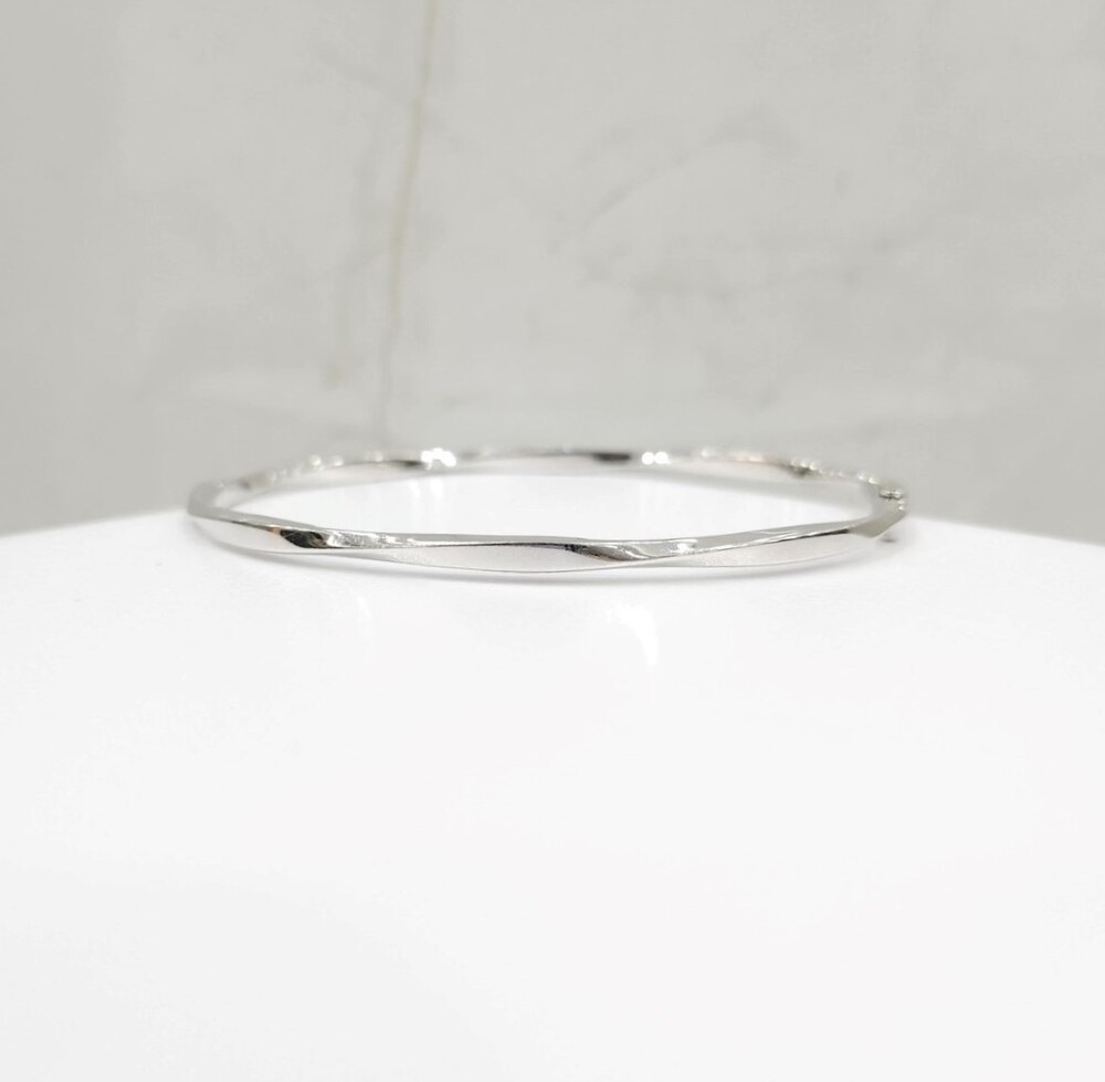 [럭스유] 그라프 스파이럴 파베 다이아몬드 뱅글 팔찌 RGB351-145