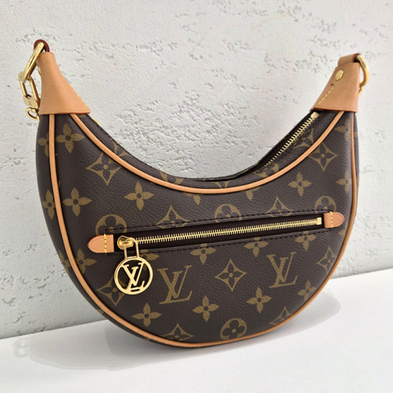 루이비통 모노그램 루프 호보 숄더백 내장칩 M81098