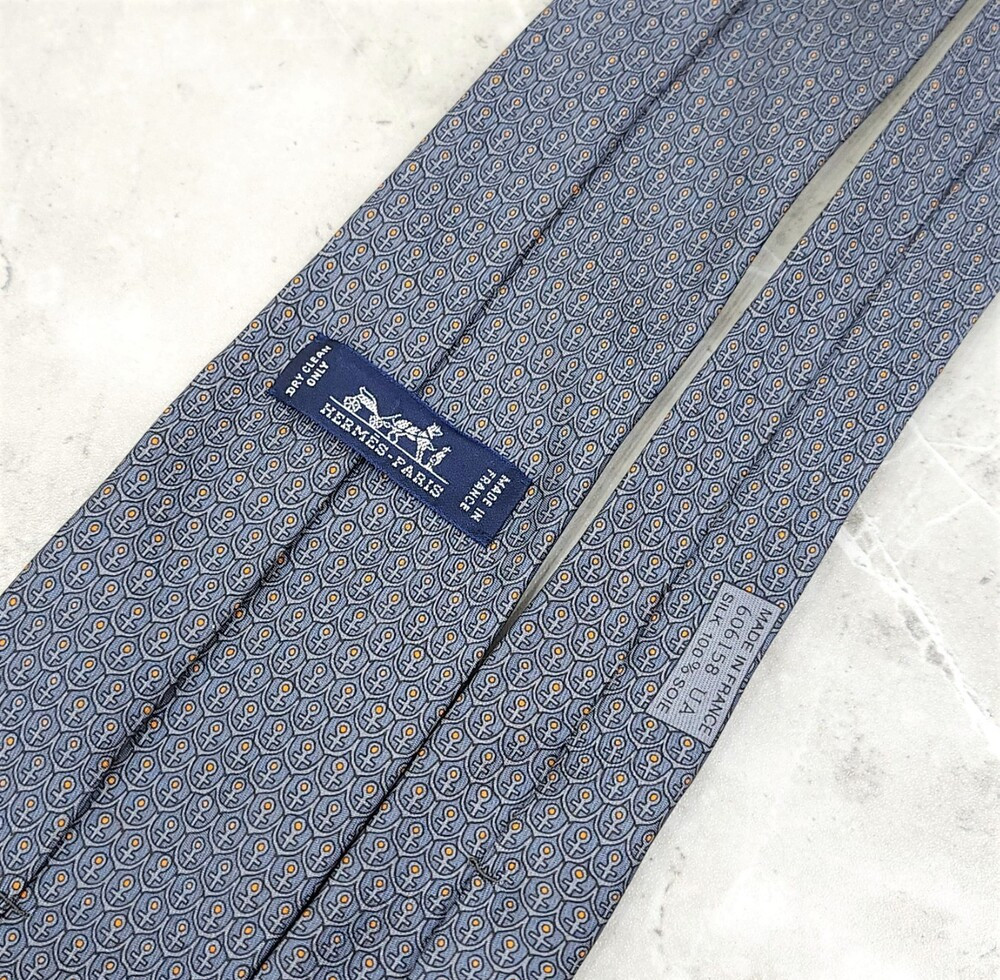 [럭스유] 에르메스 패턴 실크 넥타이
