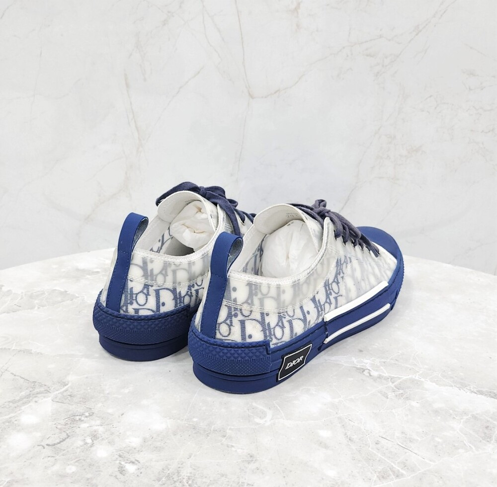 [럭스유] 45 / 디올 네이비 오블리크 B23 스니커즈