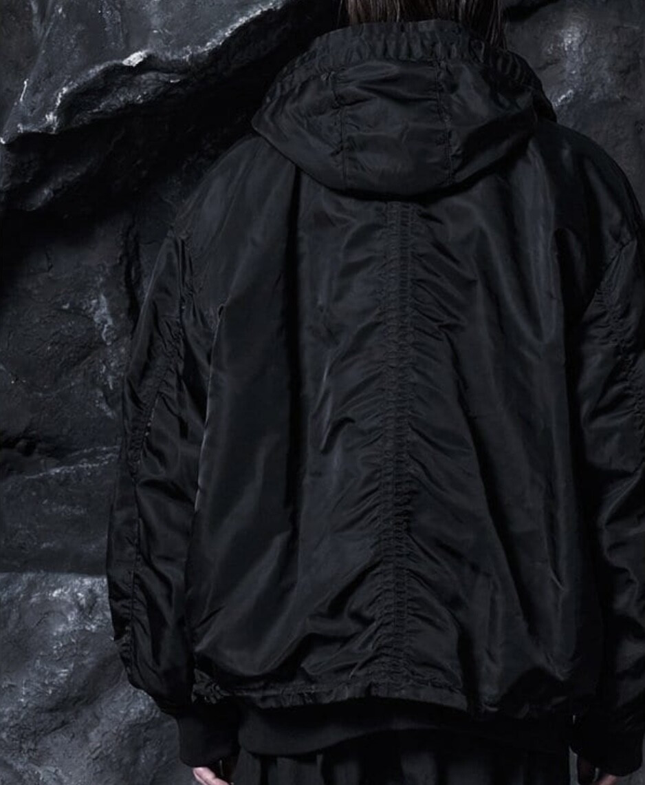 [럭스유] 46 / 송지오 카라리스 MA-1 점퍼 블랙 SE5JP703BK