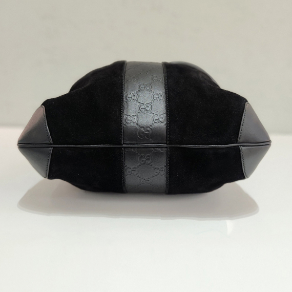 구찌 스웨이드 버킷 숄더백 272374