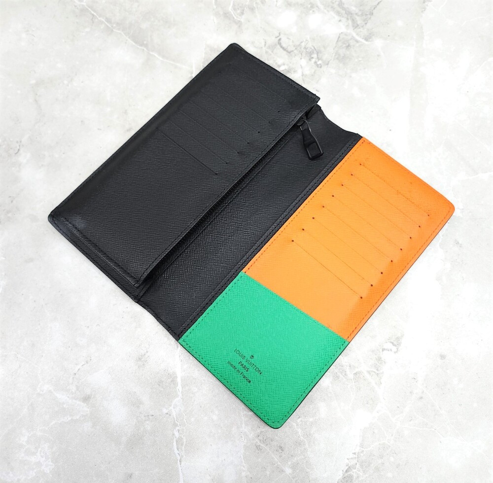 [럭스유] 루이비통 LV 러버 패치 브라짜 월릿 장지갑