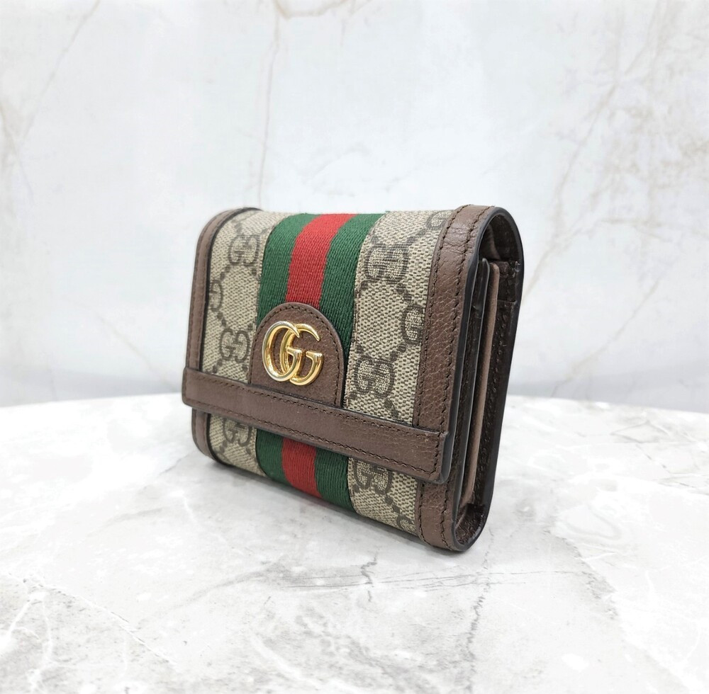 [럭스유] 구찌 GG 수프림 오피디아 반지갑 523174