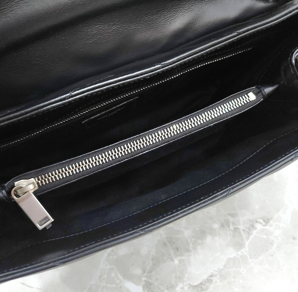 [럭스유] 생로랑 루루 퀄팅 미디움 레더 숄더백 574946