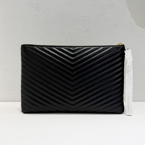 생로랑 마틀라세 클러치 라지 25년 전시상품급 440222