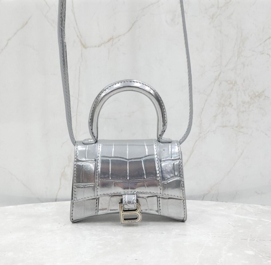 [럭스유] 발렌시아가 아워글래스 탑핸들 백 637372