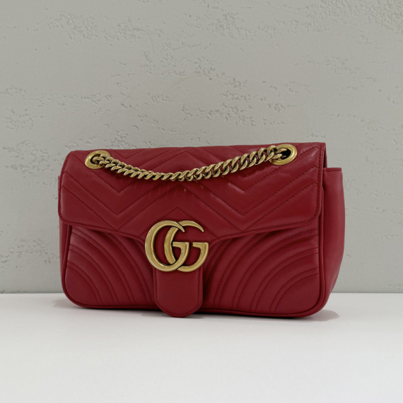 구찌 GG 마몽 마트라세 체인 숄더백 443497