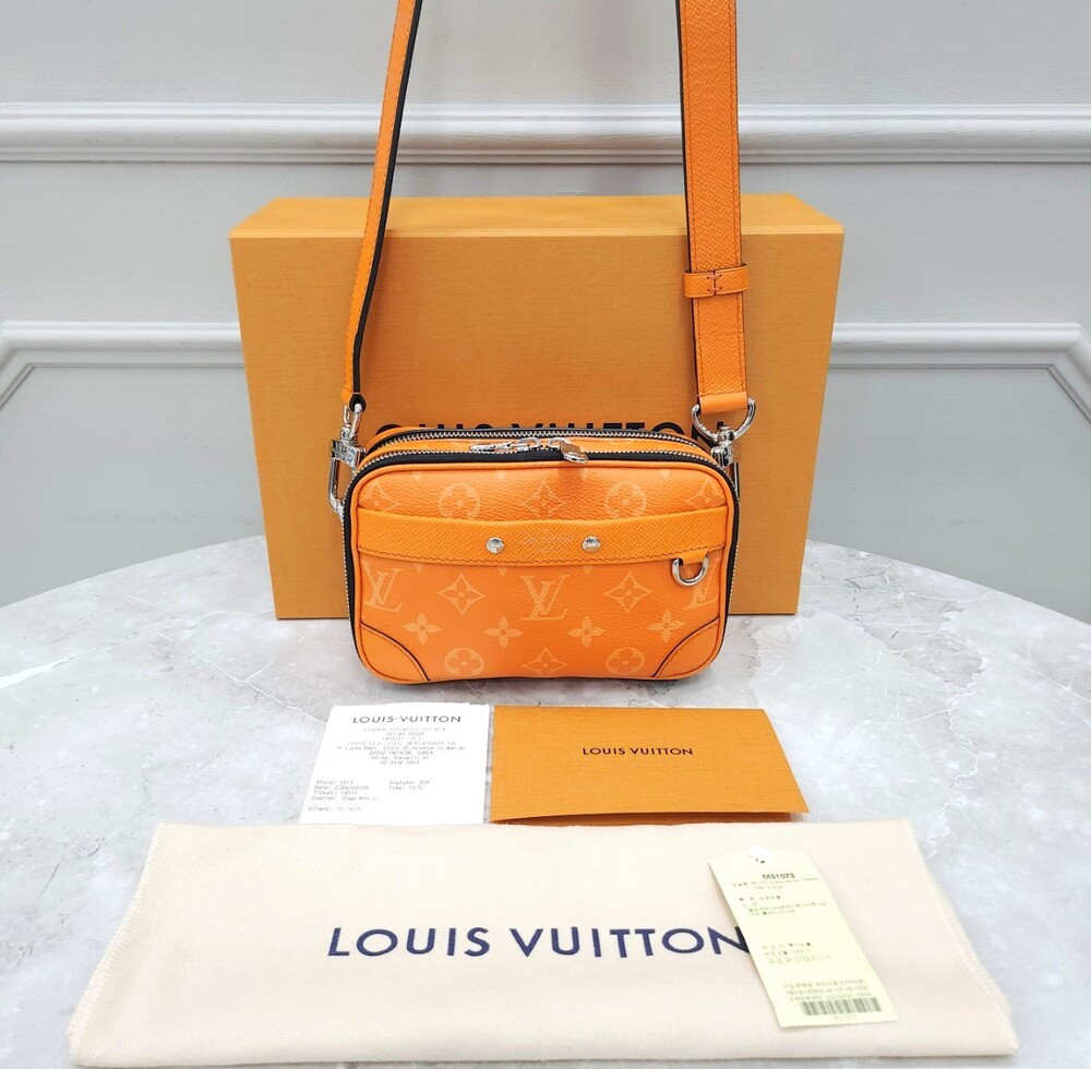 [럭스유] 루이비통 나노 알파 모노그램 크로스백 M31073