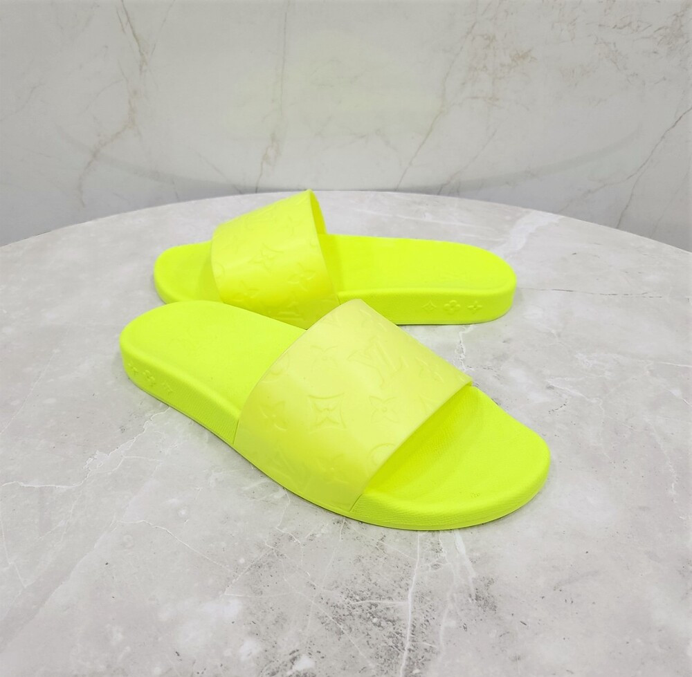 [럭스유] 7 / 루이비통 네온 모노그램 워터컬러 슬리퍼