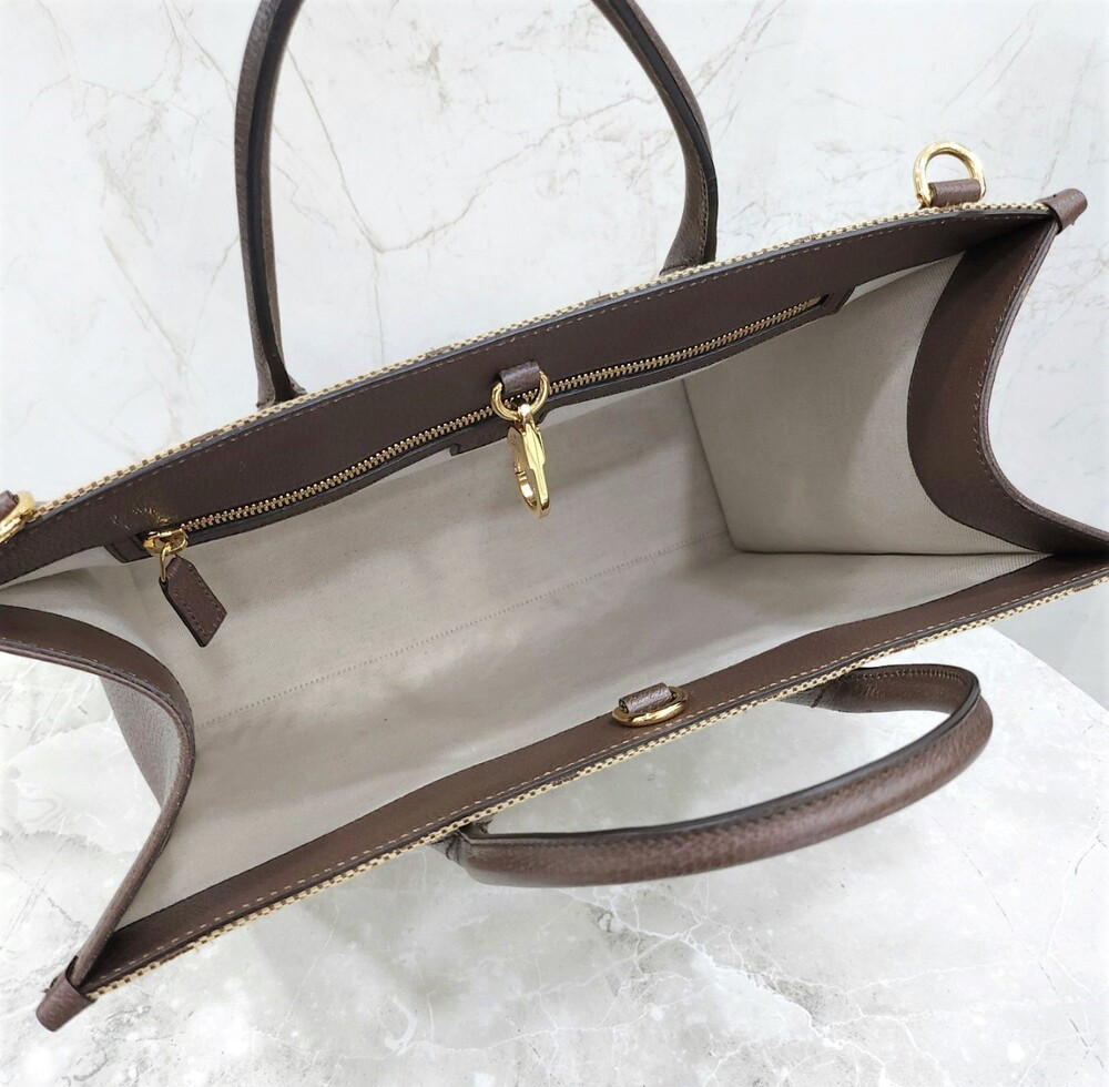 [럭스유] 구찌 GG 점보 캔버스 토트백