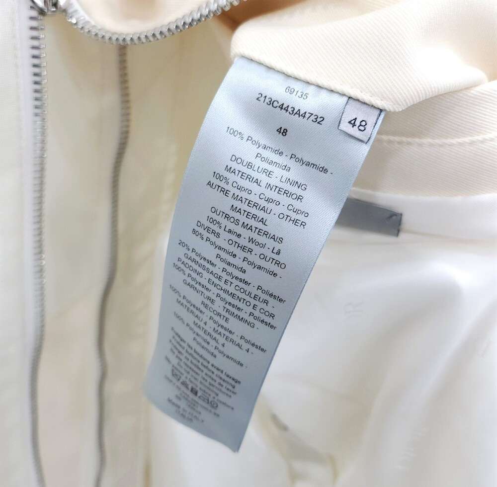 [럭스유] 48 / 디올 X 사카이 하이브리드 테크니컬 봄버 자켓