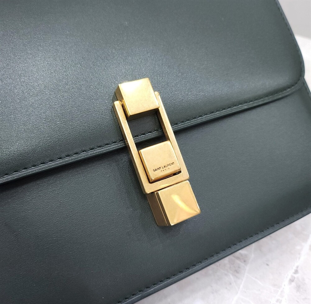 [럭스유] 생로랑 까레 샤첼백 그린