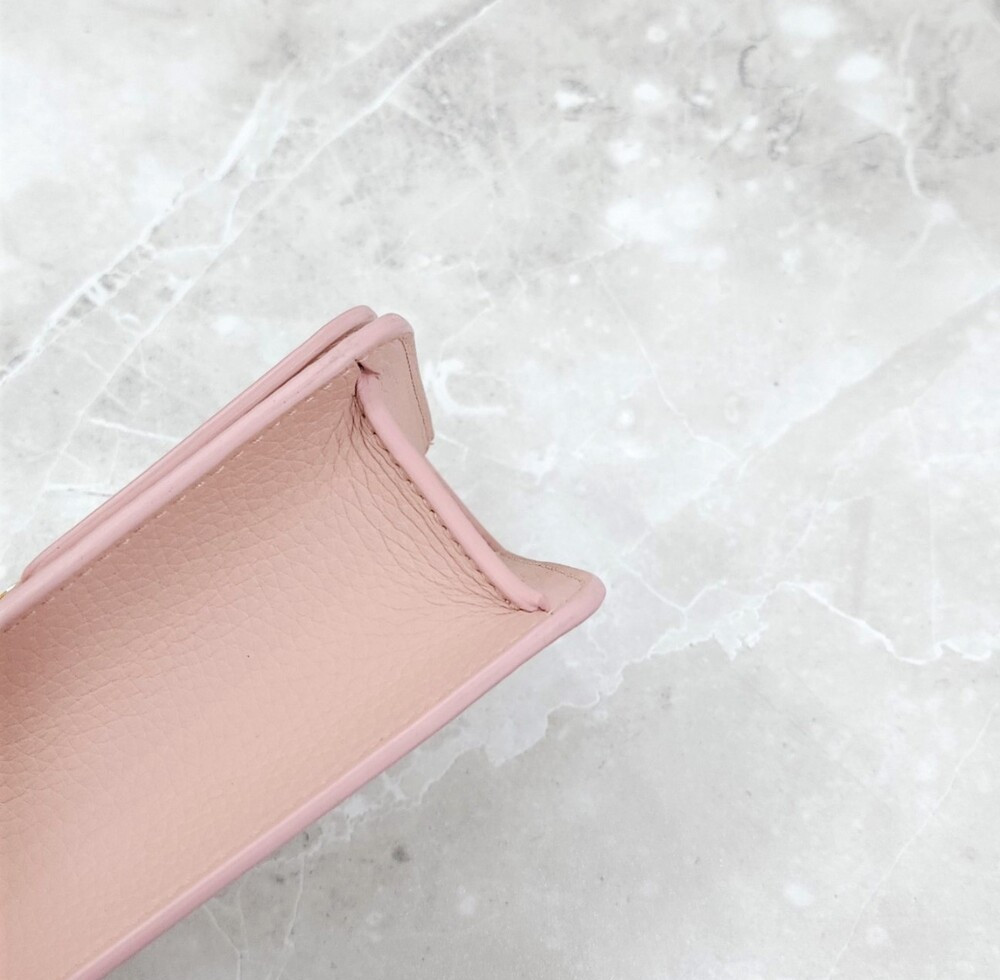 [럭스유] (새상품) 버버리 미니 TB 레더 크로스백 핑크 8063128