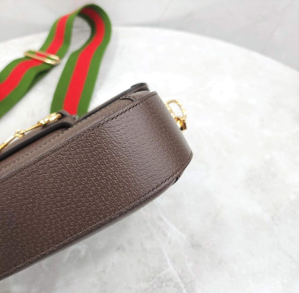 [럭스유] 구찌 GG 점보 홀스빗 스몰 삼선 숄더 크로스백 658574