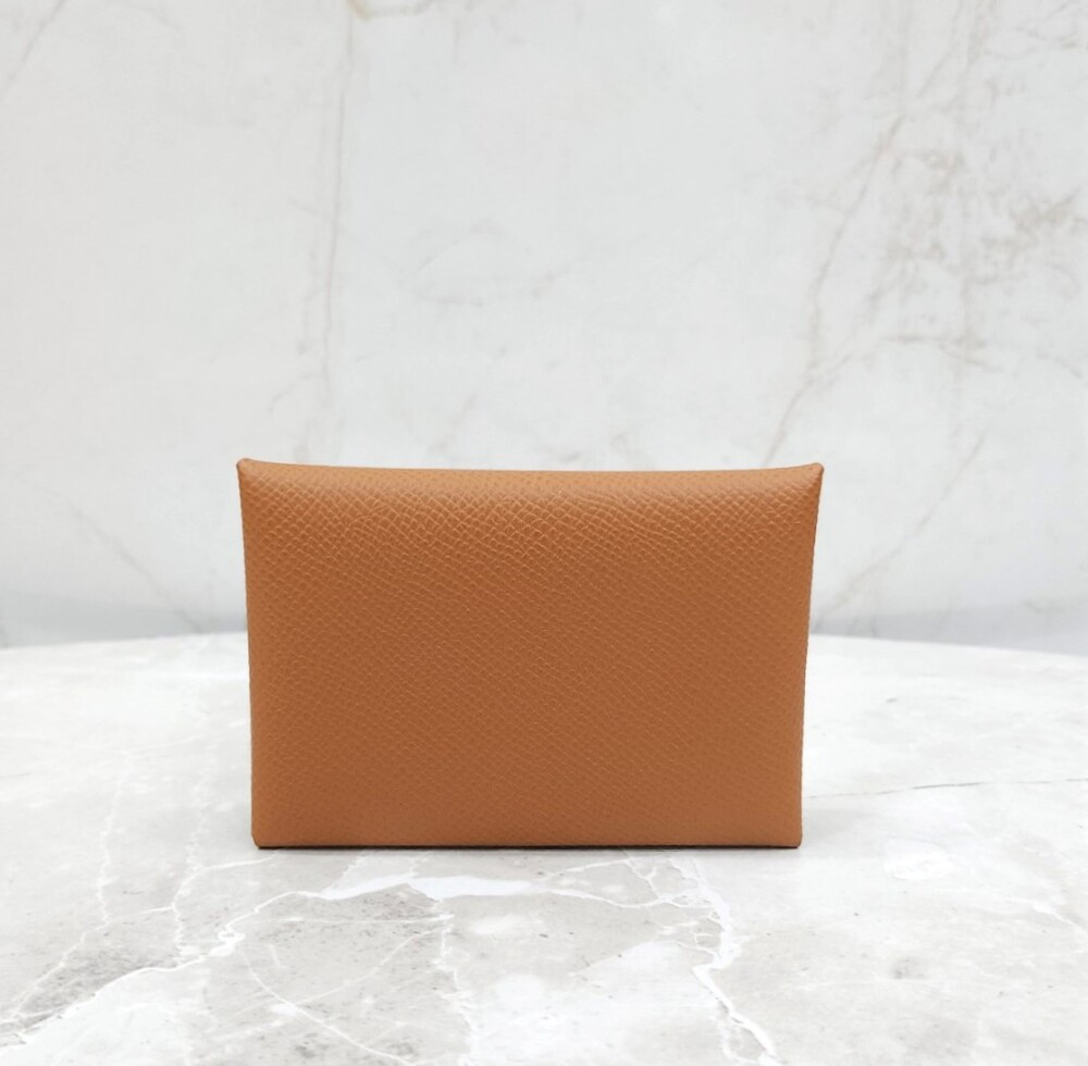 [럭스유] (새상품) 에르메스 칼비 듀오 카드홀더 골드 H083035CK37