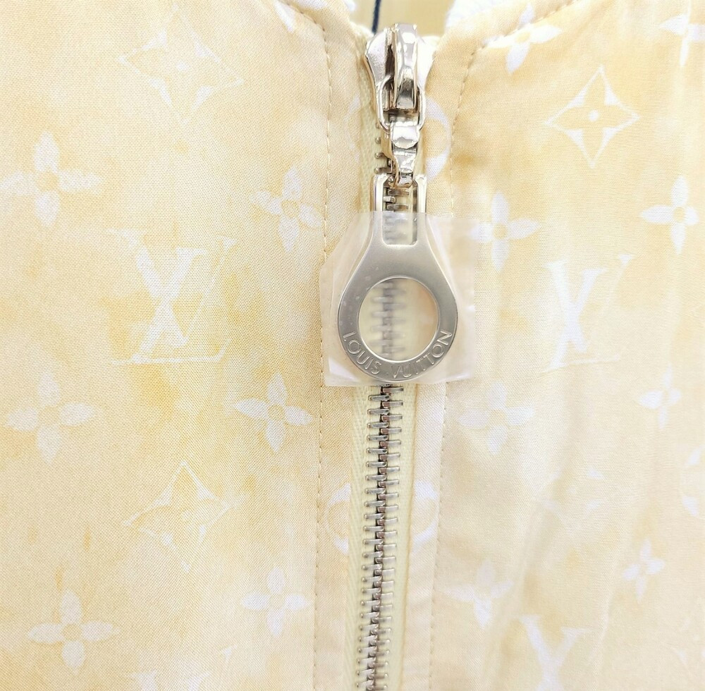 [럭스유] (새상품) 40 / 루이비통 옐로우 모노그램 집업 자켓 1AFYQK