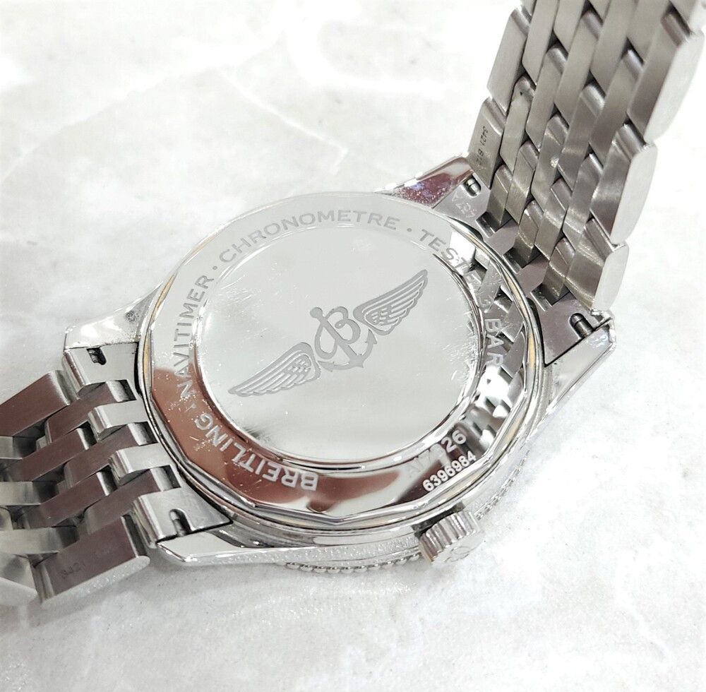 [럭스유] 브라이틀링 네비타이머 오토매틱 시계 청판 41mm A17326