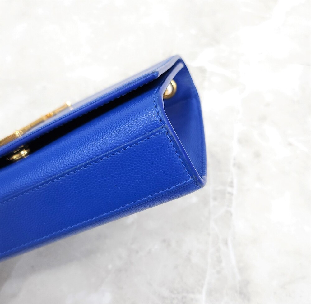 [럭스유] 생로랑 그랑 드 뿌드르 가죽 케이스 스몰 체인백 469390