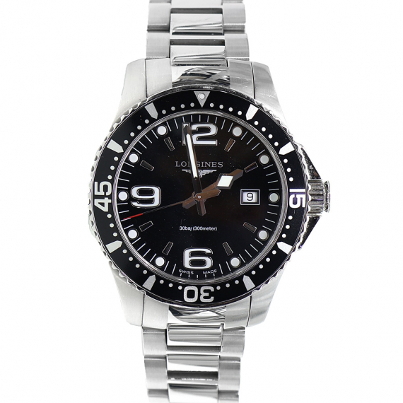 Longines(론진) L3.730.4 HydroConquest 하이드로 콘퀘스트 41MM 스틸 밴드 오토매틱 남성 시계