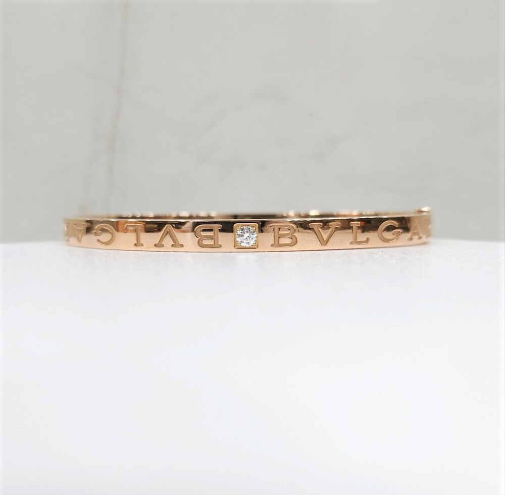 [럭스유] 불가리 다이아 2P 뱅글 브레이슬릿 팔찌 라지