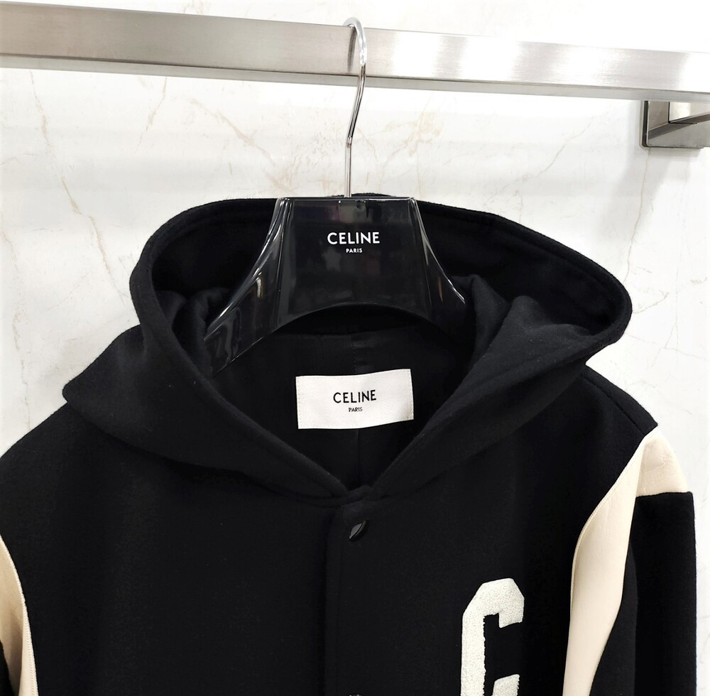 [럭스유] (새상품) 48 / 셀린느 캐시미어 울 테디 후드 자켓 2V98M110R